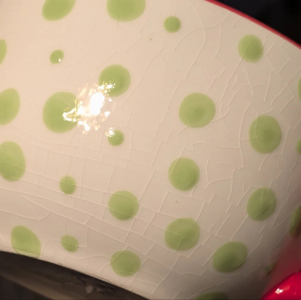 Pier 1 Coffee Mug Polka Dot
